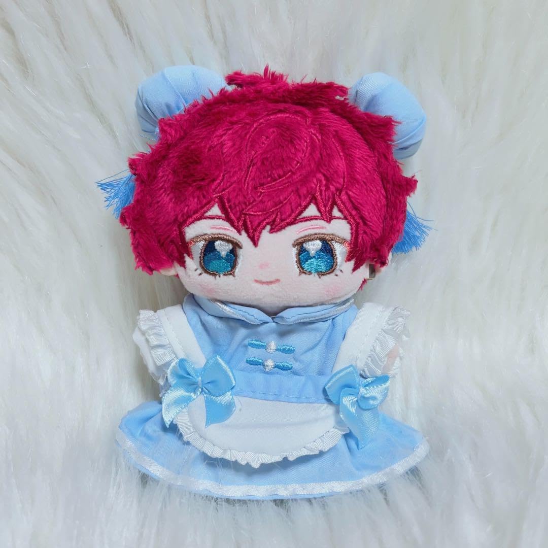 Amazon.co.jp: 10㎝ ぬい服 推し活 アイドル ブルーのチャイナ